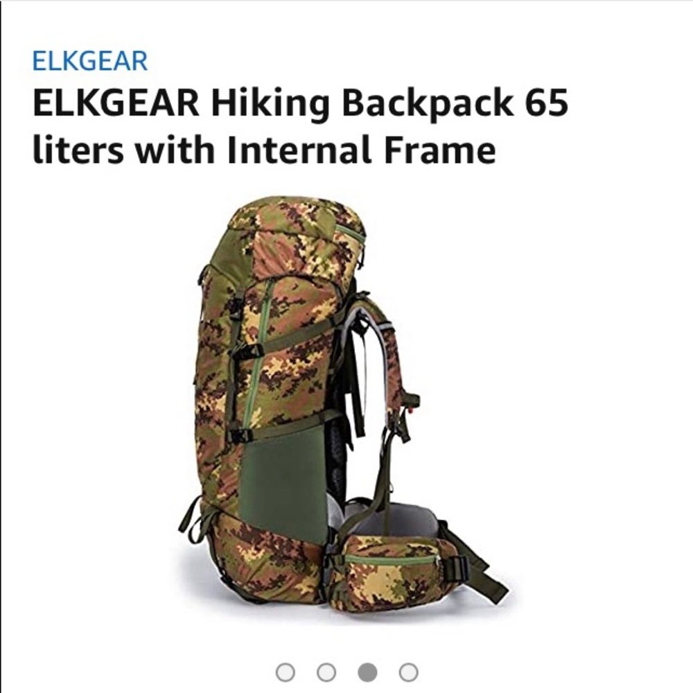 Elk Gear Wildguest 65L Hiking Backpack New